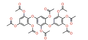 Trifuhalol A octacetate